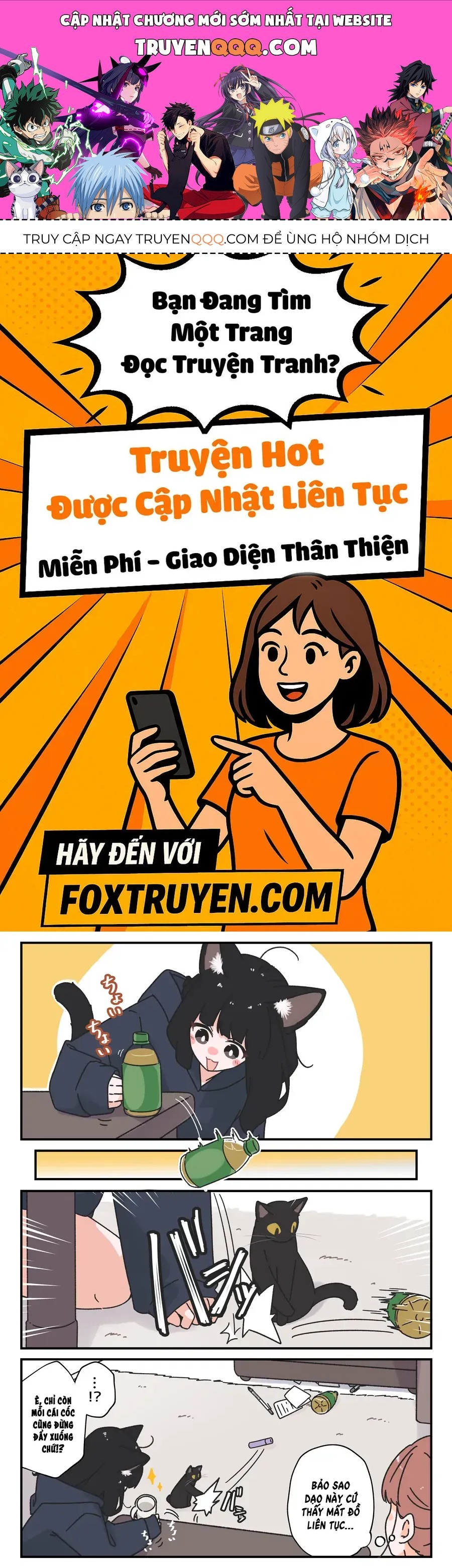 Kuroneko No Ohanashi Chapter 13 - Trang 2