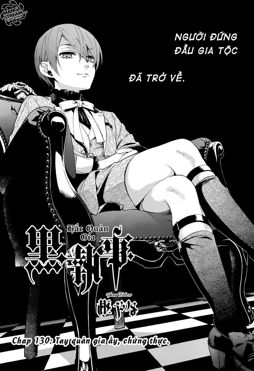 Kuroshitsuji Chapter 130 - Trang 2