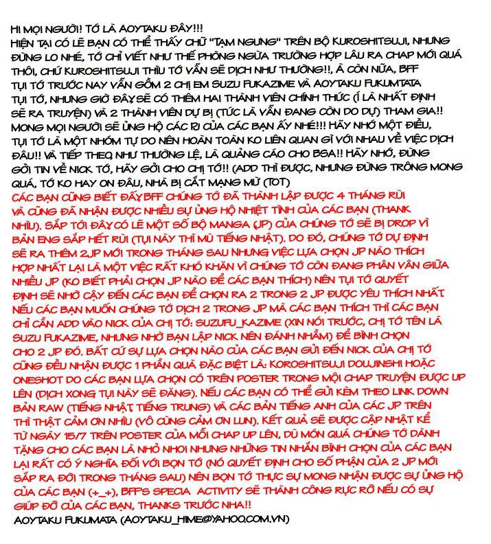 Kuroshitsuji Chapter 17 - Trang 2