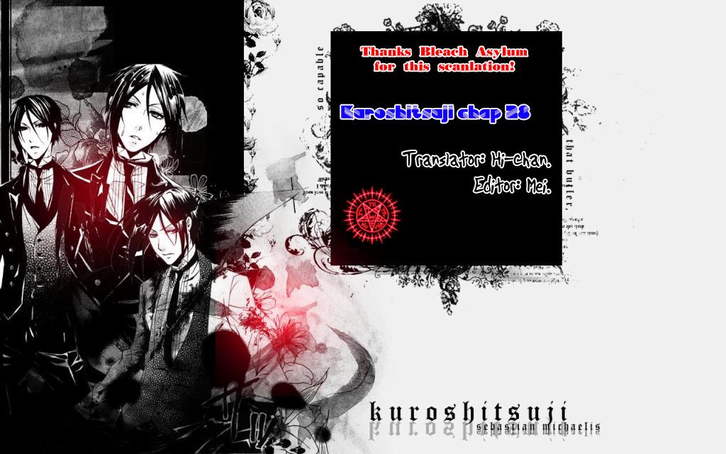 Kuroshitsuji Chapter 28 - Trang 2