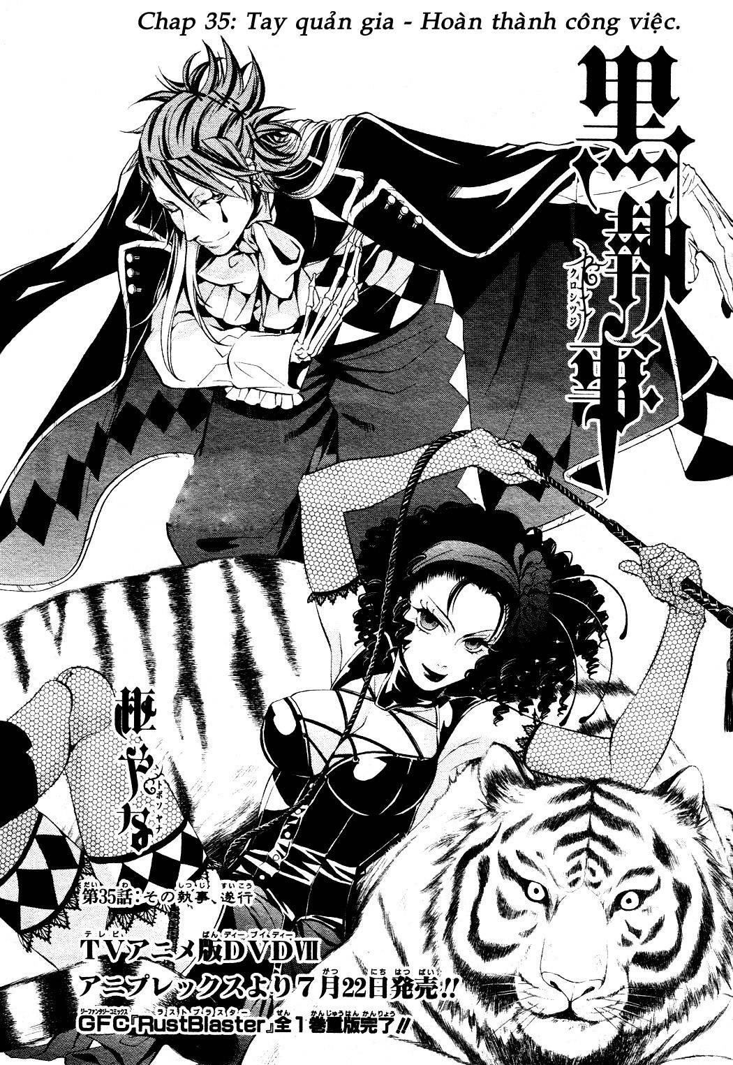 Kuroshitsuji Chapter 35 - Trang 2