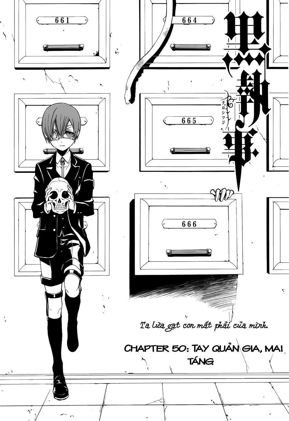 Kuroshitsuji Chapter 50 - Trang 2