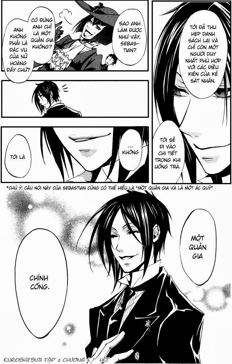 Kuroshitsuji Chapter 6 - Trang 2