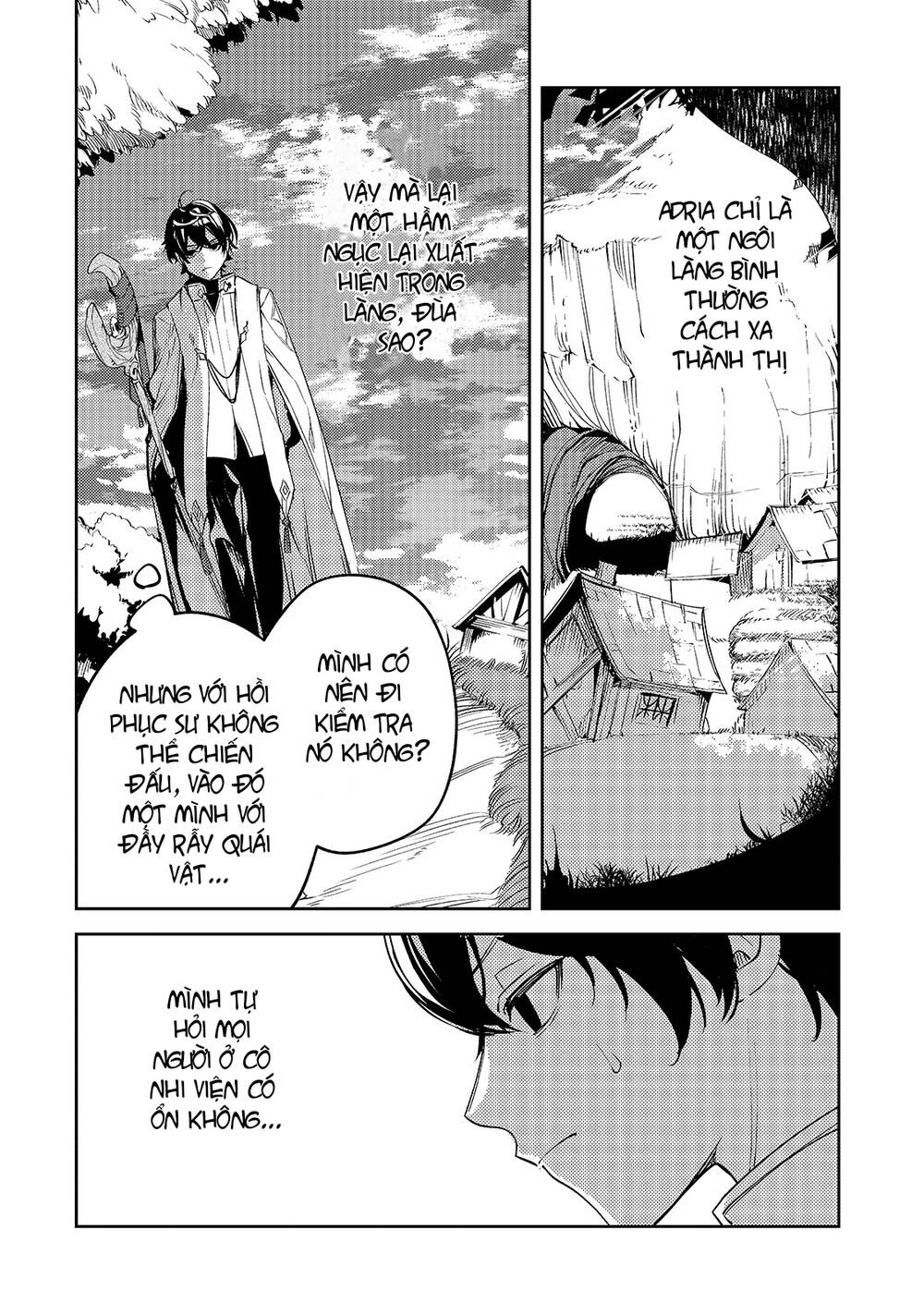 Kurotonbi No Seija ~Tsuihou Sareta Kaifuku Jutsushi Wa, Ariamaru Maryoku De Yami Mahou Wo Kiwameru Chapter 2 - Trang 2