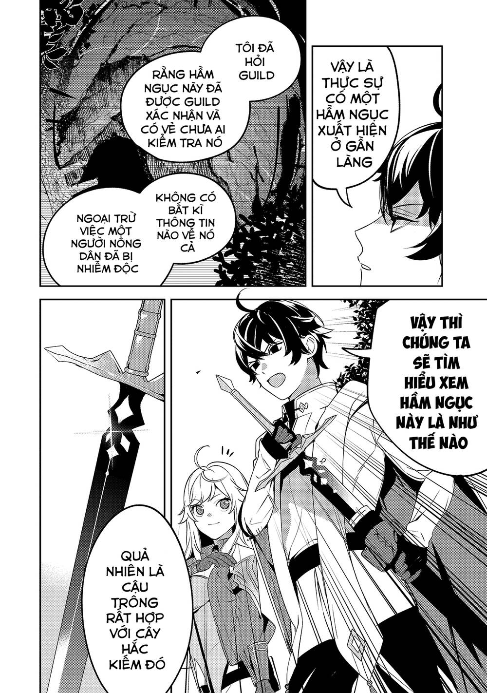 Kurotonbi No Seija ~Tsuihou Sareta Kaifuku Jutsushi Wa, Ariamaru Maryoku De Yami Mahou Wo Kiwameru Chapter 3 - Trang 2