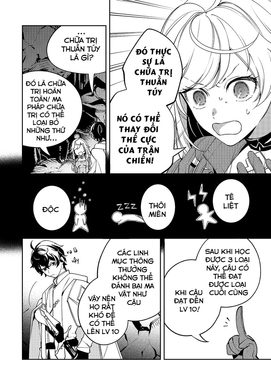 Kurotonbi No Seija ~Tsuihou Sareta Kaifuku Jutsushi Wa, Ariamaru Maryoku De Yami Mahou Wo Kiwameru Chapter 4.3 - Trang 2