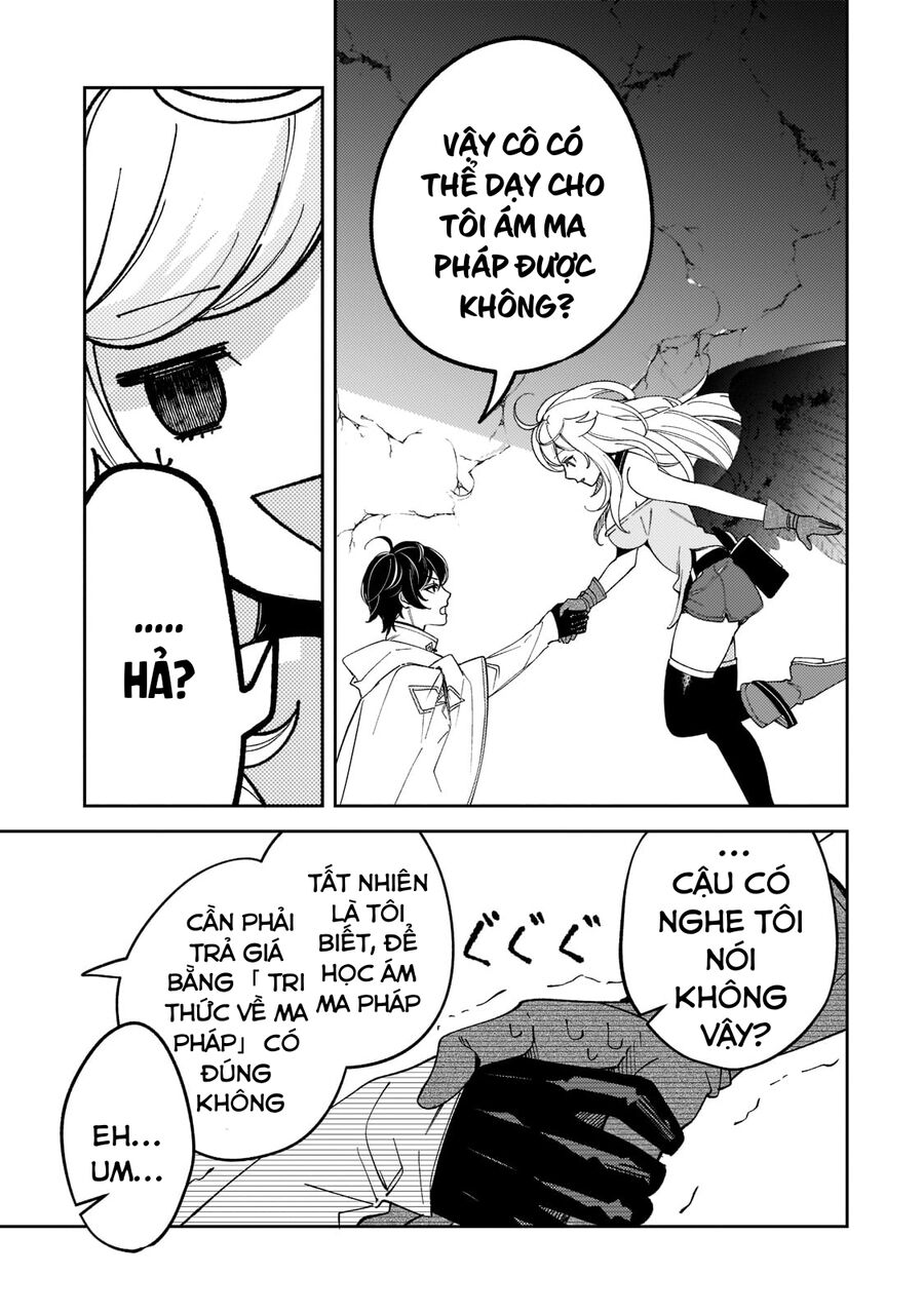 Kurotonbi No Seija ~Tsuihou Sareta Kaifuku Jutsushi Wa, Ariamaru Maryoku De Yami Mahou Wo Kiwameru Chapter 5.3 - Trang 2