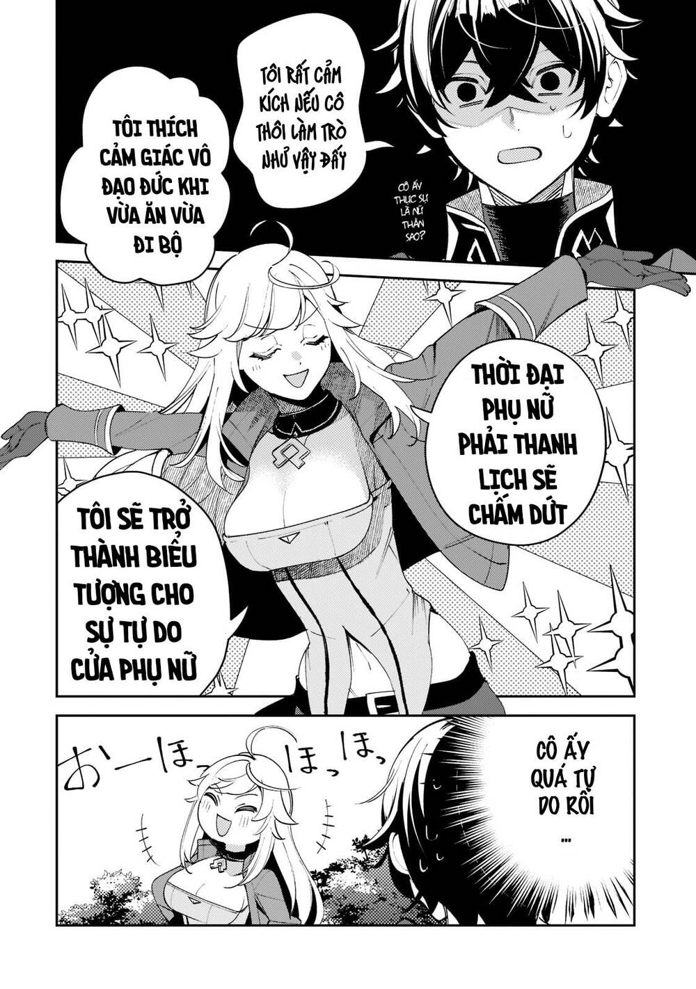 Kurotonbi No Seija ~Tsuihou Sareta Kaifuku Jutsushi Wa, Ariamaru Maryoku De Yami Mahou Wo Kiwameru Chapter 8 - Trang 2