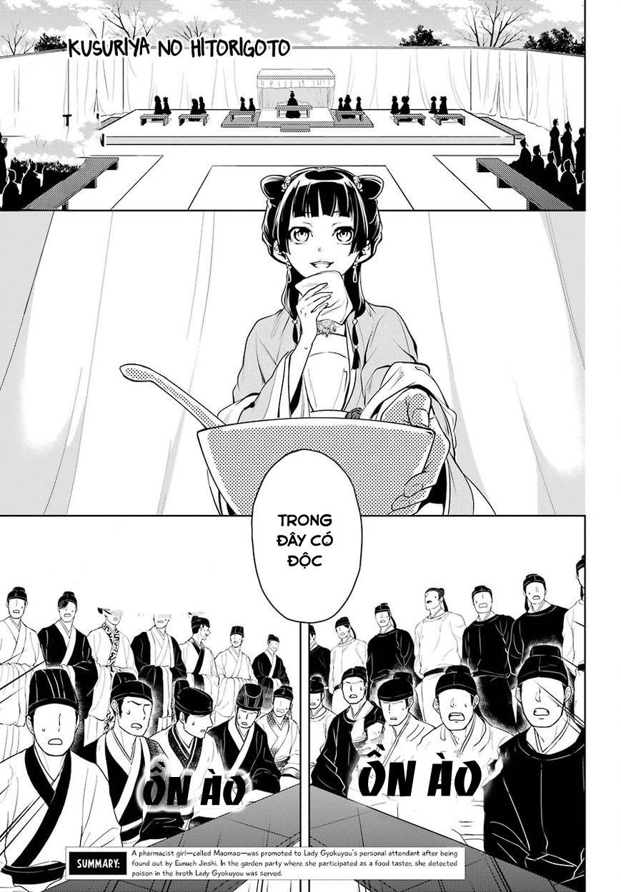 Kusuriya No Hitorigoto Chapter 8 - Trang 2