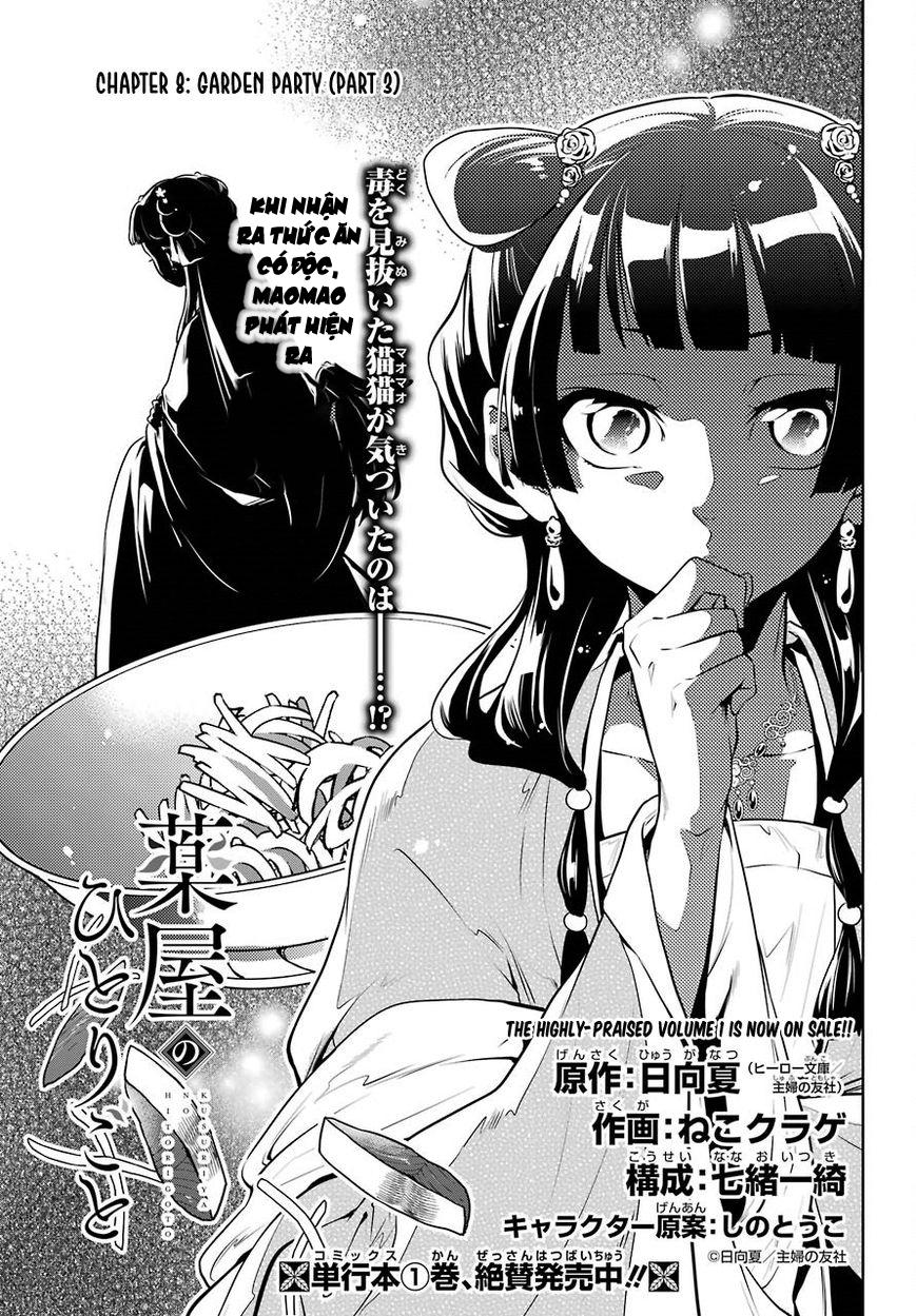Kusuriya No Hitorigoto Chapter 8 - Trang 2