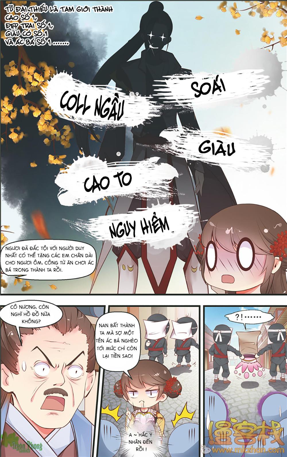 Kỳ Môn Nữ Mệnh Sư Chapter 1 - Trang 2
