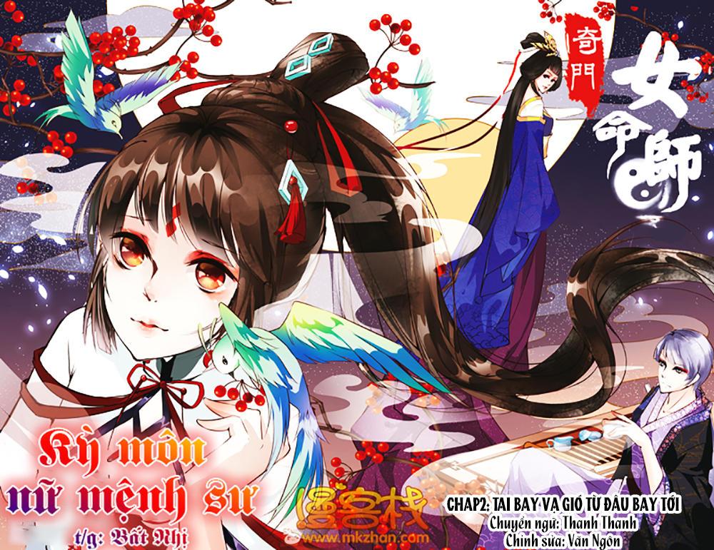 Kỳ Môn Nữ Mệnh Sư Chapter 2 - Trang 2