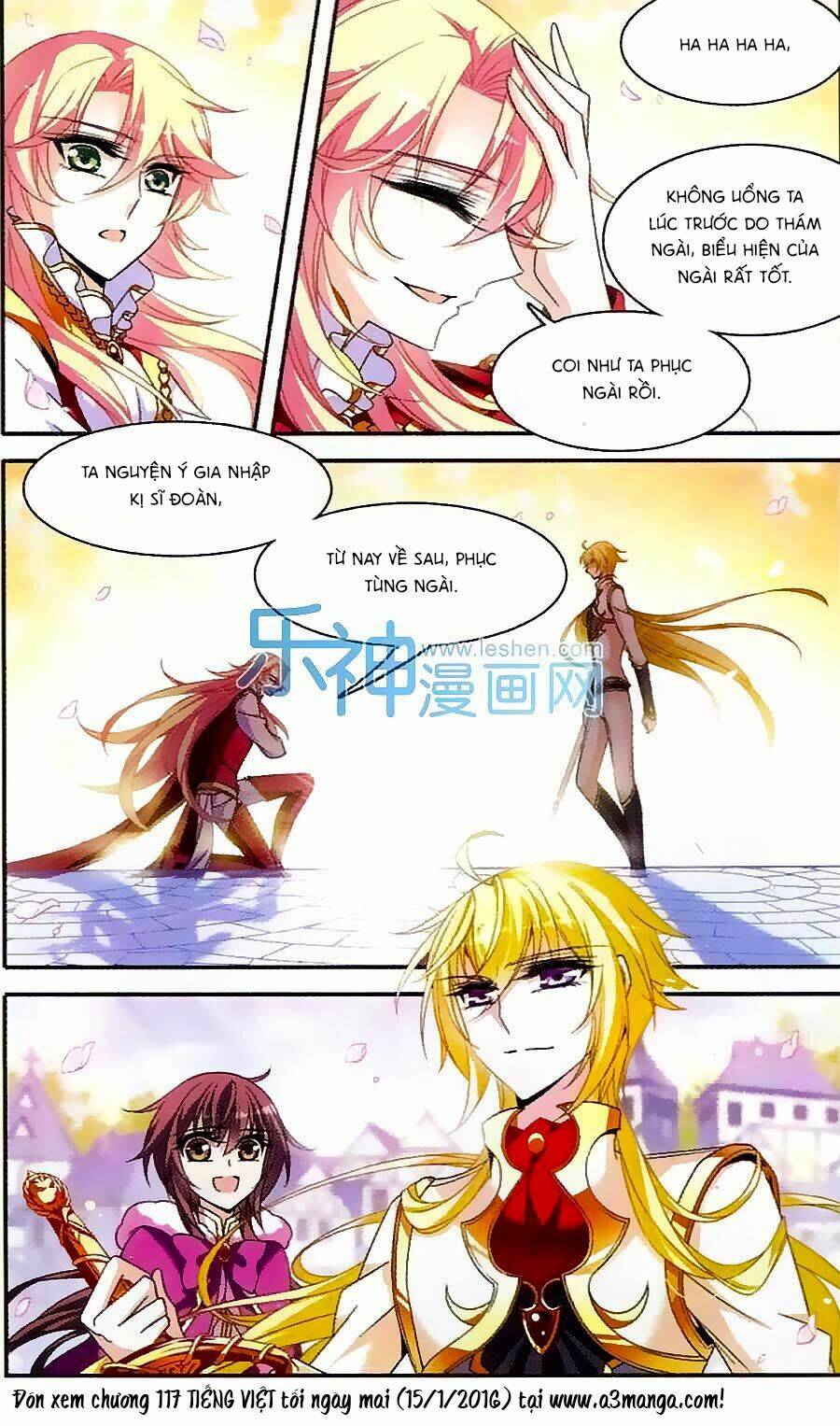 Kỵ Sĩ Hoang Tưởng Dạ Chapter 116 - Trang 2