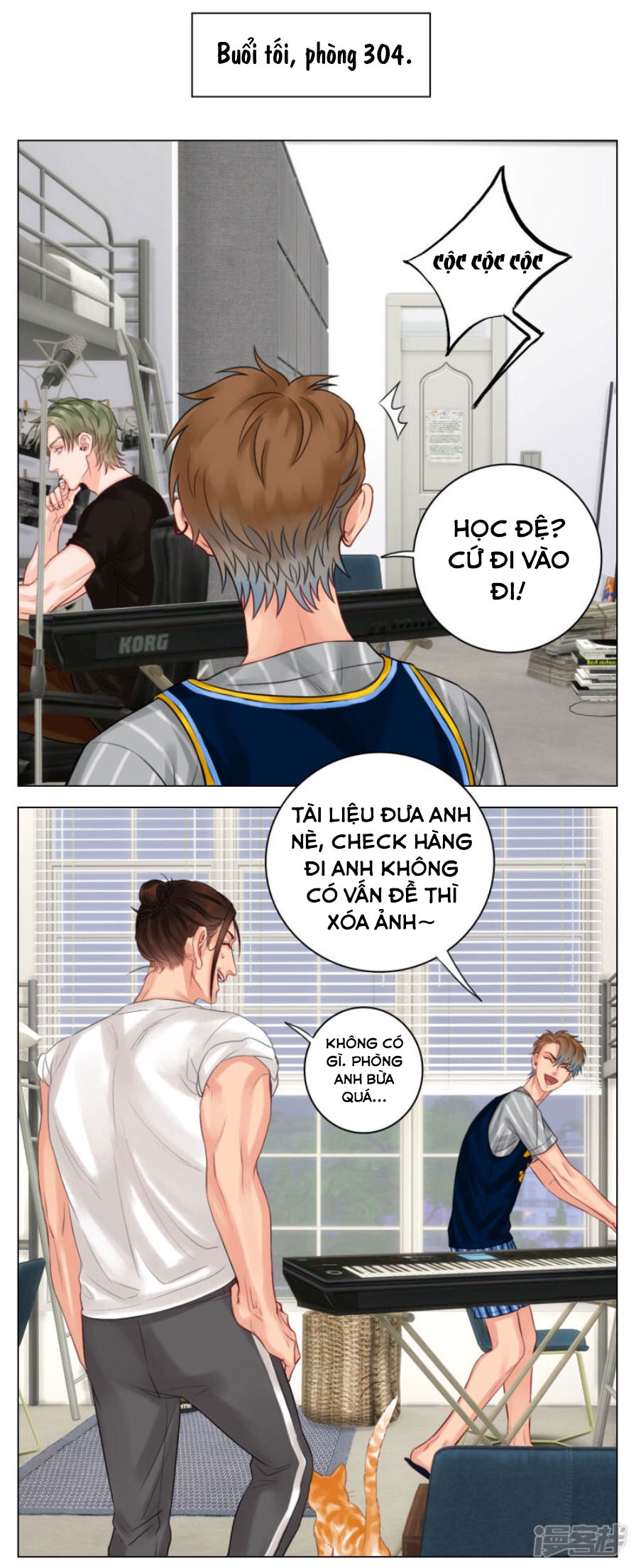 Ký Túc Xá Nam Phòng 303 Chapter 12 - Trang 2