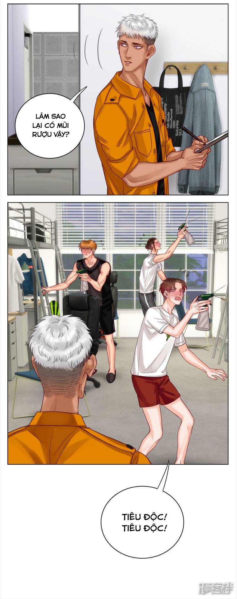 Ký Túc Xá Nam Phòng 303 Chapter 14 - Trang 2