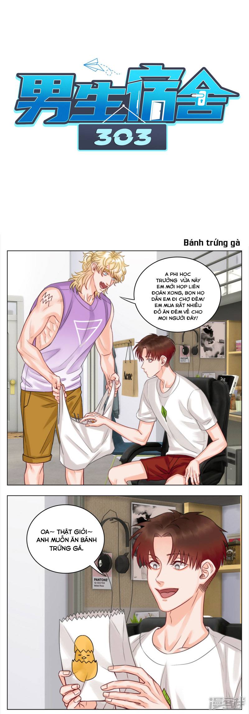 Ký Túc Xá Nam Phòng 303 Chapter 14 - Trang 2