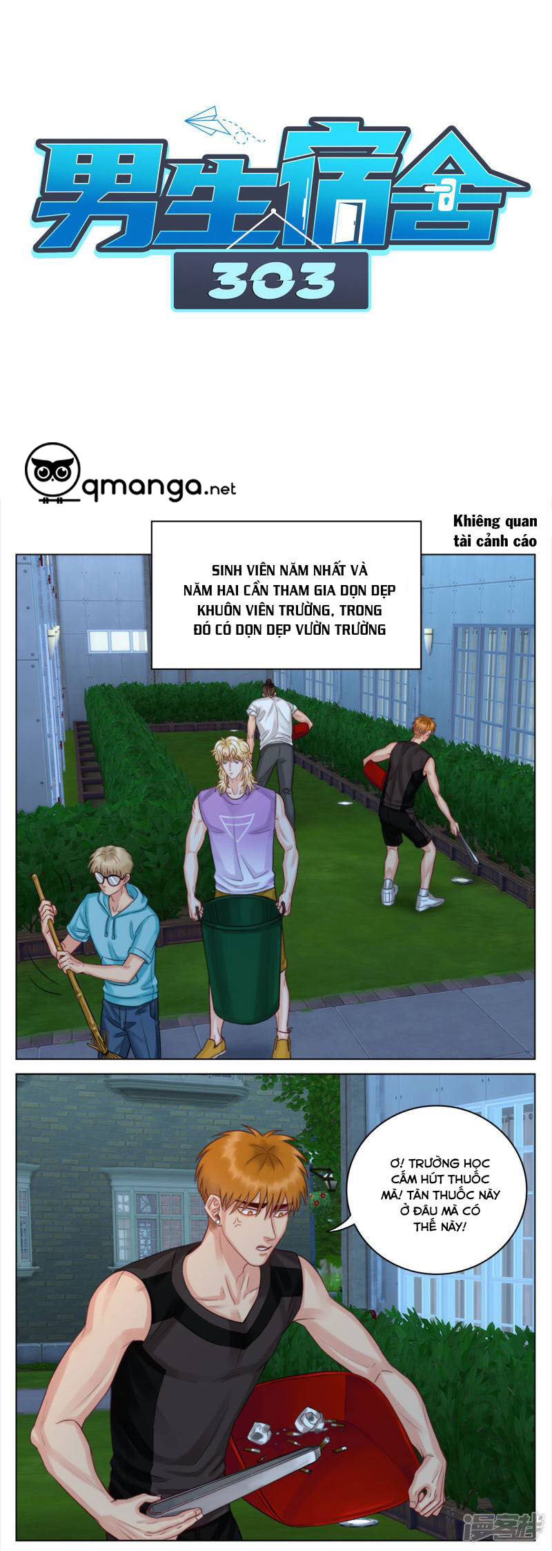Ký Túc Xá Nam Phòng 303 Chapter 14 - Trang 2