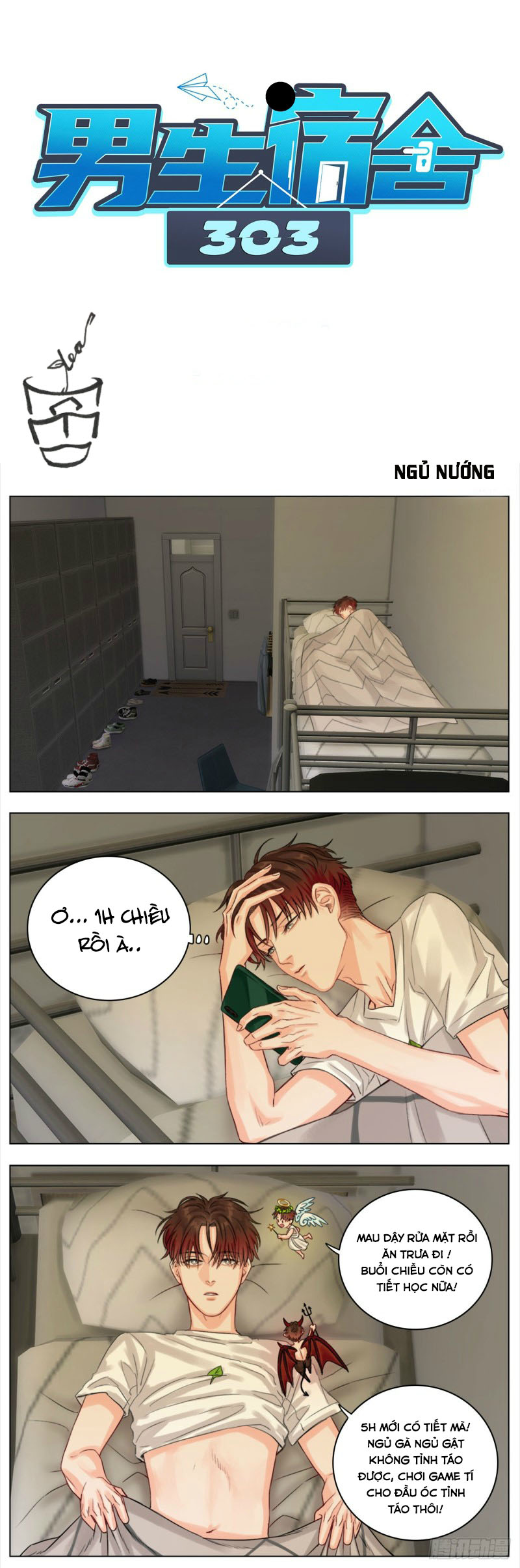 Ký Túc Xá Nam Phòng 303 Chapter 4 - Trang 2