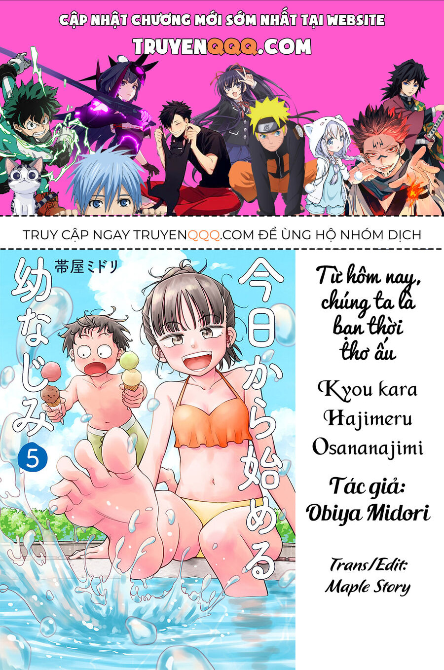 Kyou Kara Hajimeru Osananajimi Chapter 36 - Trang 2