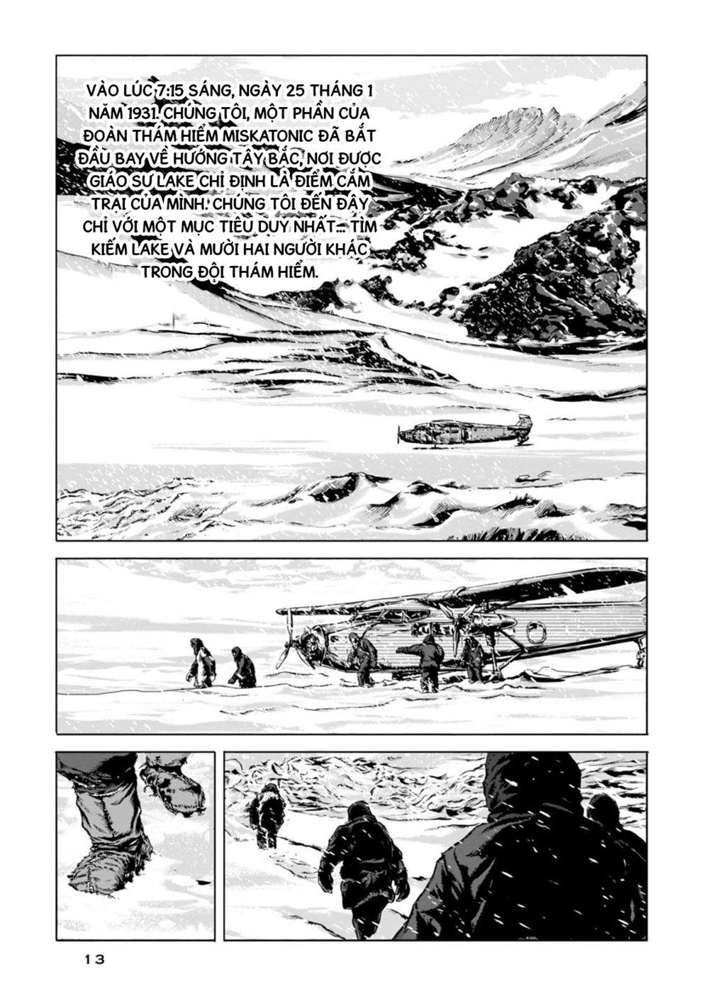 Kyouki No Sanmyaku Nite – At The Mountain Of Madness Chapter 0 - Trang 2