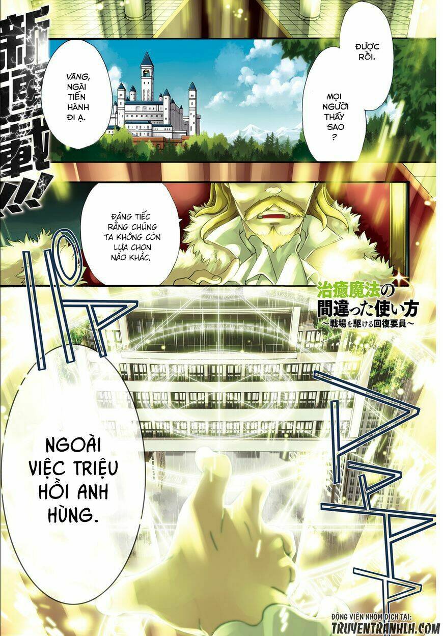 Là Healer Nhưng Lại Có Mặt Trên Chiến Trường Chapter 1 - Trang 2