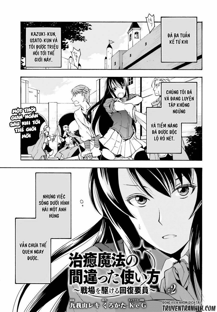 Là Healer Nhưng Lại Có Mặt Trên Chiến Trường Chapter 2 - Trang 2