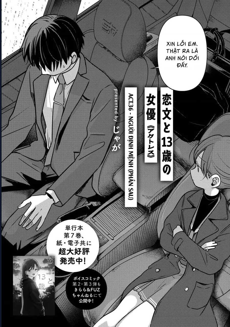 Lá Thư Tình Và Nữ Diễn Viên 13 Tuổi Chapter 36 - Trang 2