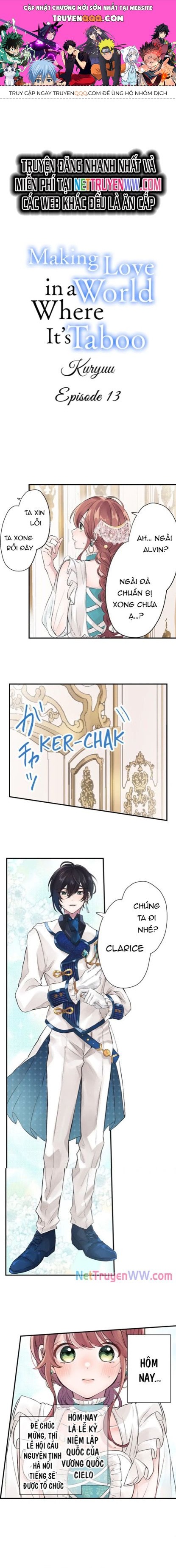 Làm Tình Trong Một Thế Giới Mà Điều Đó Là Điều Cấm Kỵ Chapter 13 - Trang 2