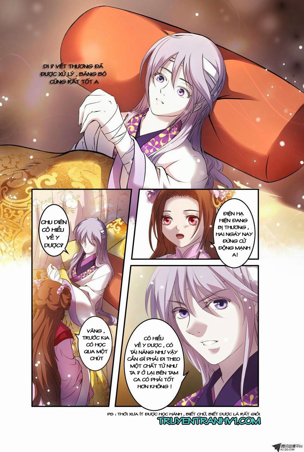 Làm Vương Gia Không Dễ Chapter 1.3 - Trang 2