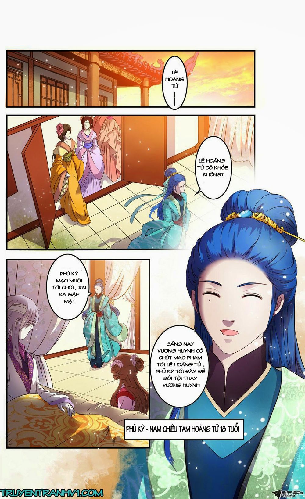 Làm Vương Gia Không Dễ Chapter 1.3 - Trang 2