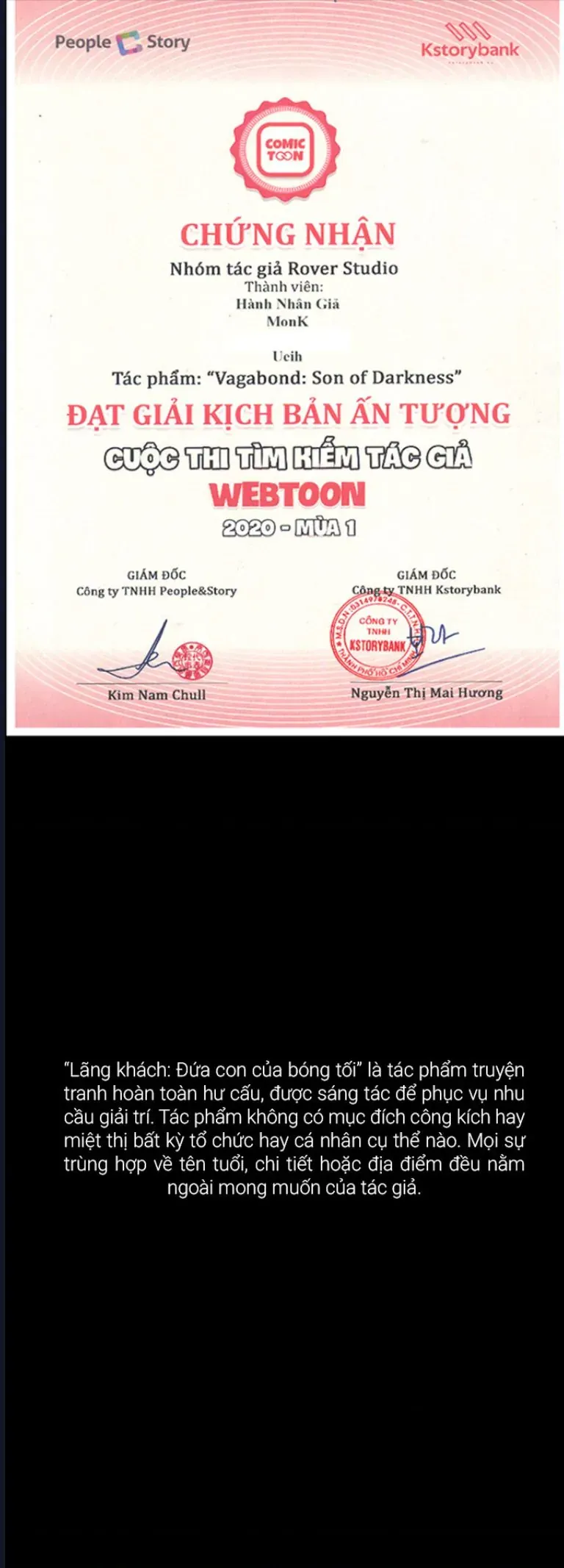 Lãng Khách – Đứa Con Của Bóng Tối Chapter 1 - Trang 2