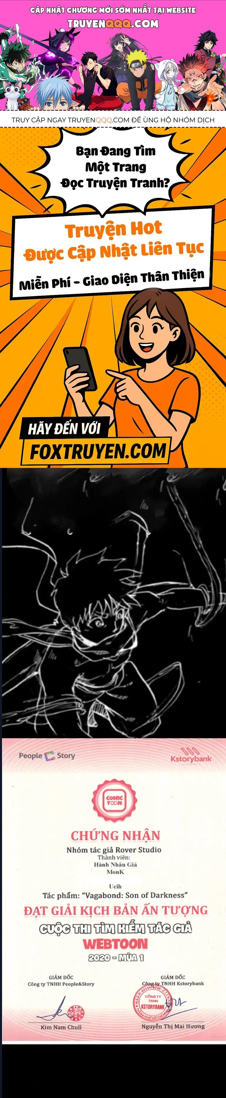 Lãng Khách – Đứa Con Của Bóng Tối Chapter 2 - Trang 2