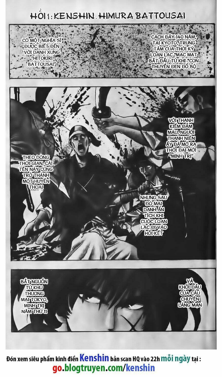 Lãng Khách Kenshin Chapter 1 - Trang 2