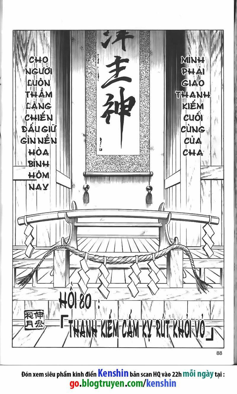 Lãng Khách Kenshin Chapter 80 - Trang 2