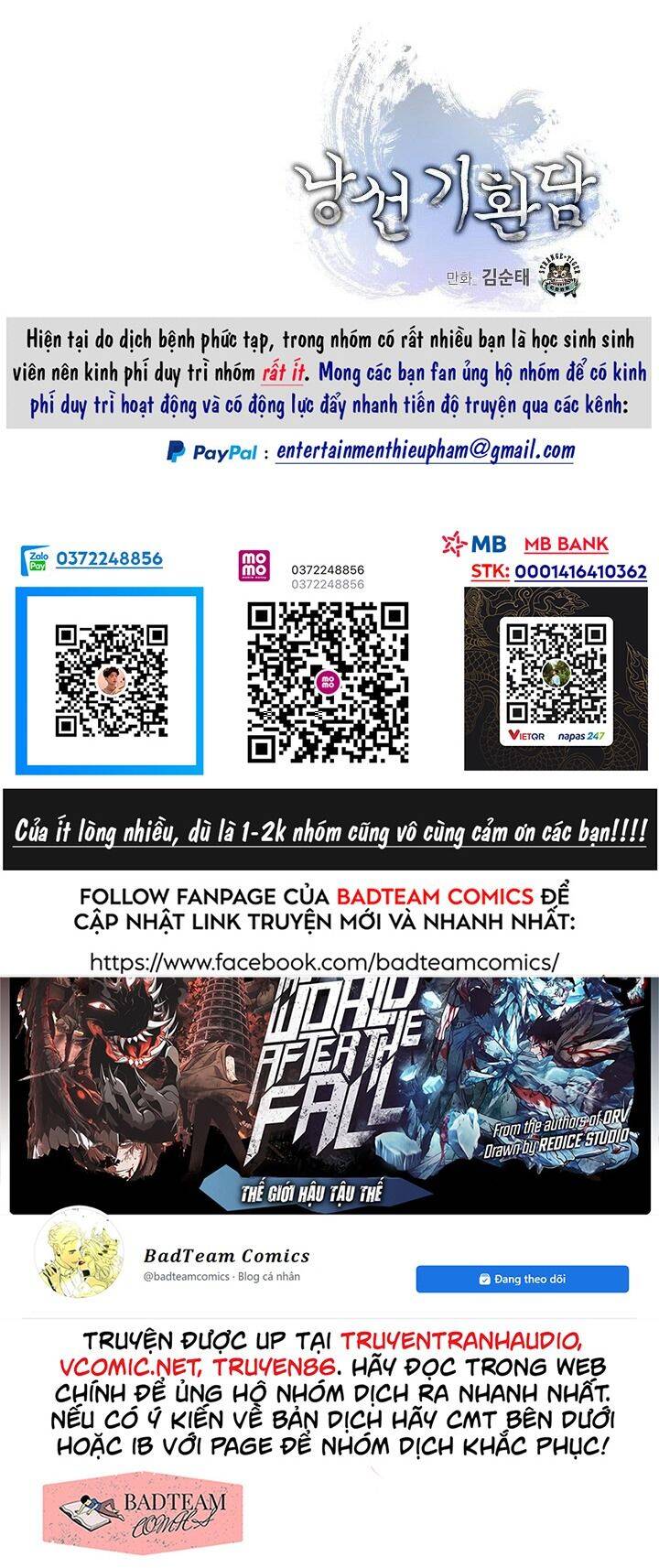 Lãng Tiên Kỳ Đàm Chapter 58 - Trang 2