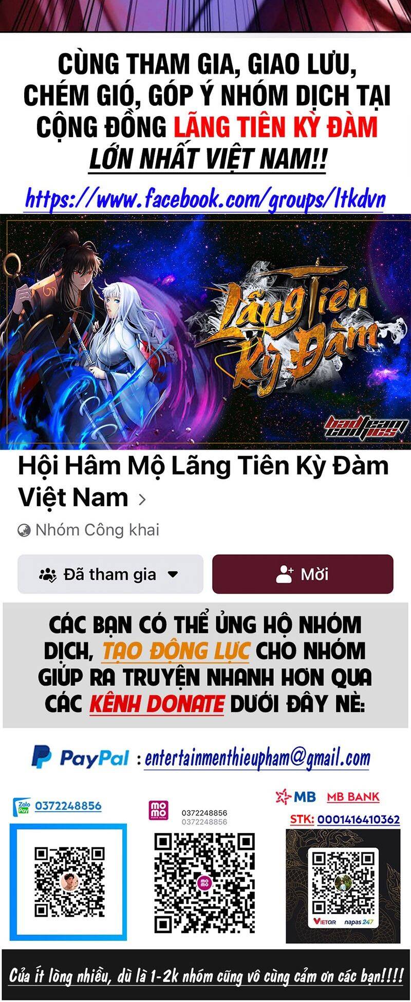 Lãng Tiên Kỳ Đàm Chapter 77 - Trang 2