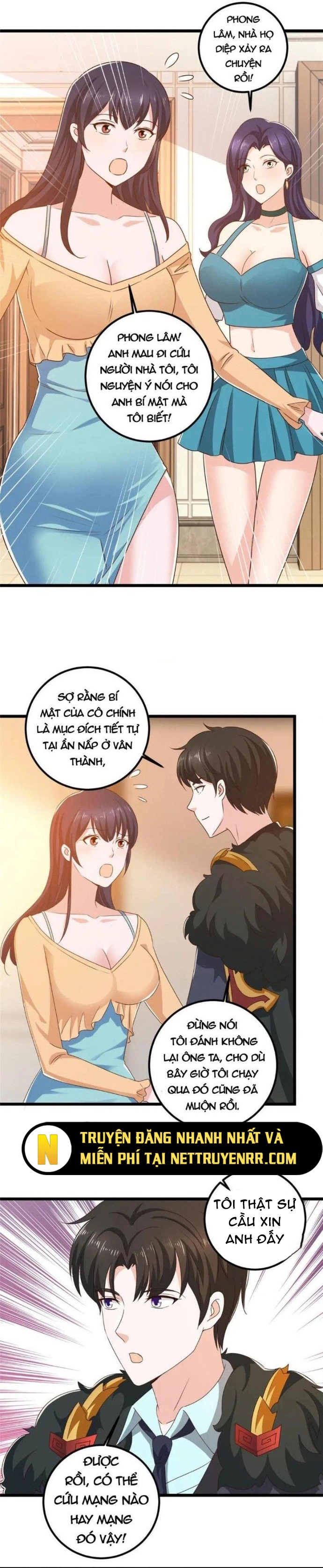 Lão Ba Cho Tôi Lựa Một Trong Mười Nữ Thần Để Kết Hôn Chapter 110 - Trang 2