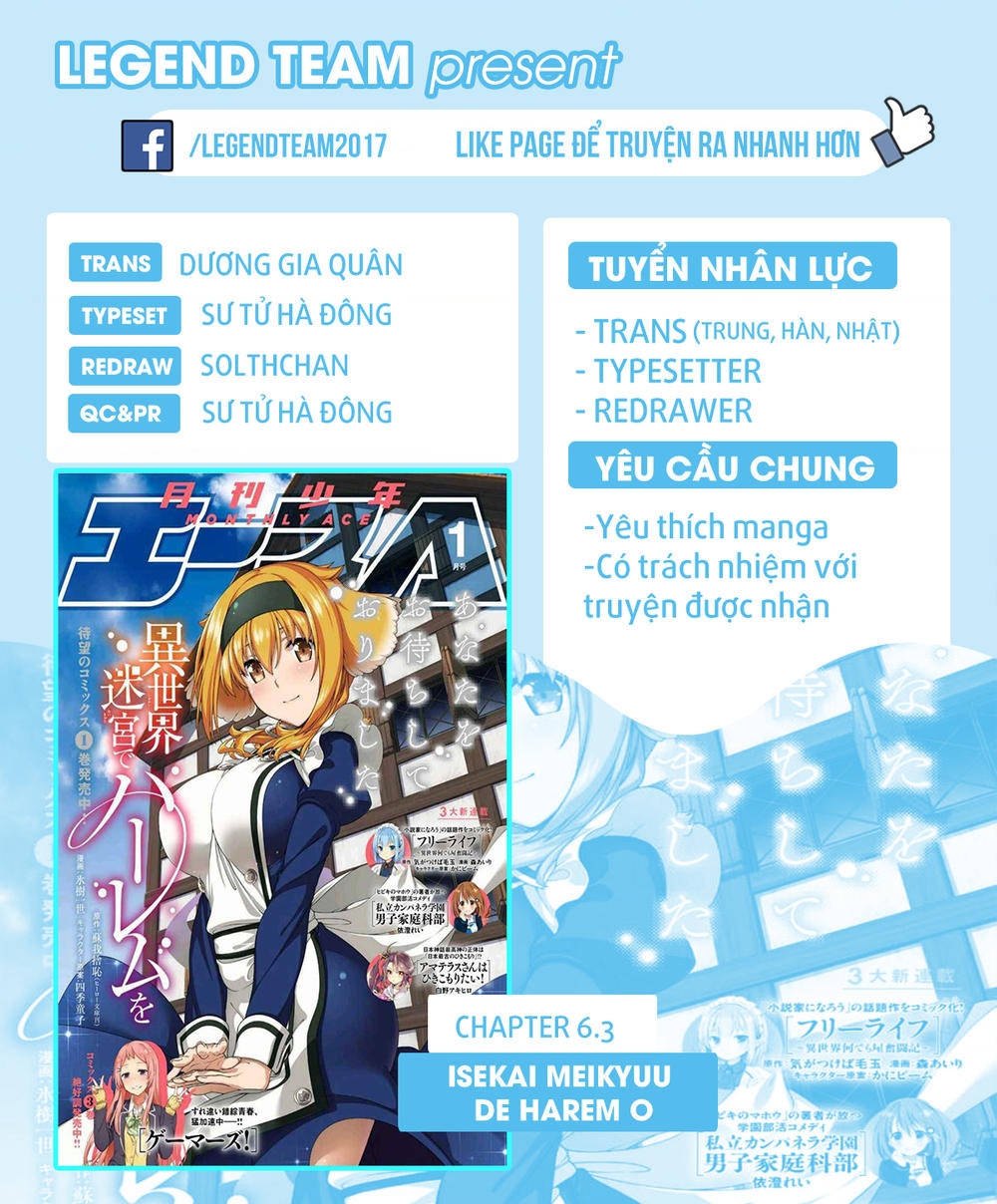 Lập Dàn Harem Tại Dị Giới Chapter 6.3 - Trang 2