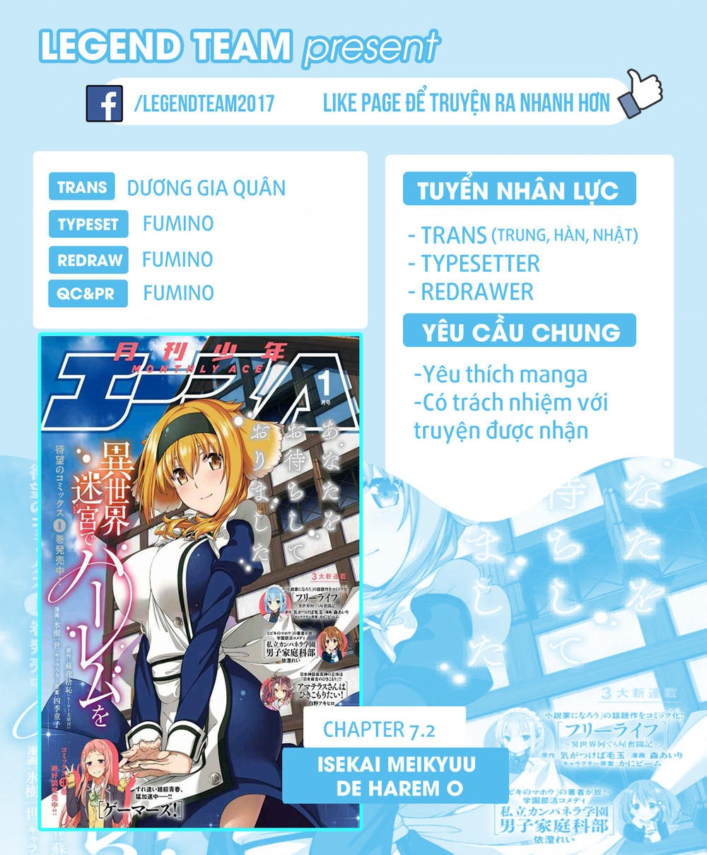 Lập Dàn Harem Tại Dị Giới Chapter 7.2 - Trang 2