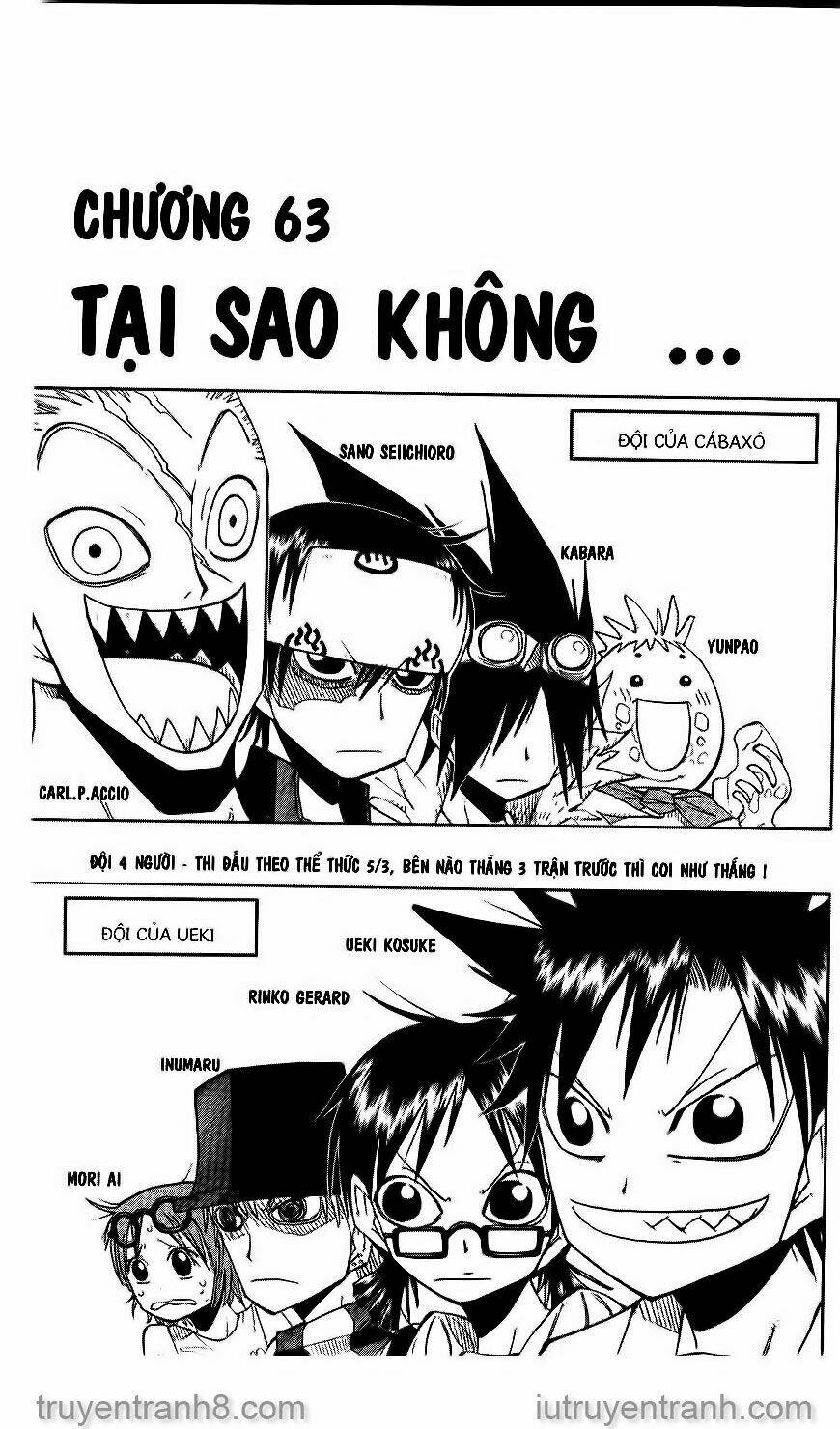 Law Of Ueki Chapter 63 - Trang 2