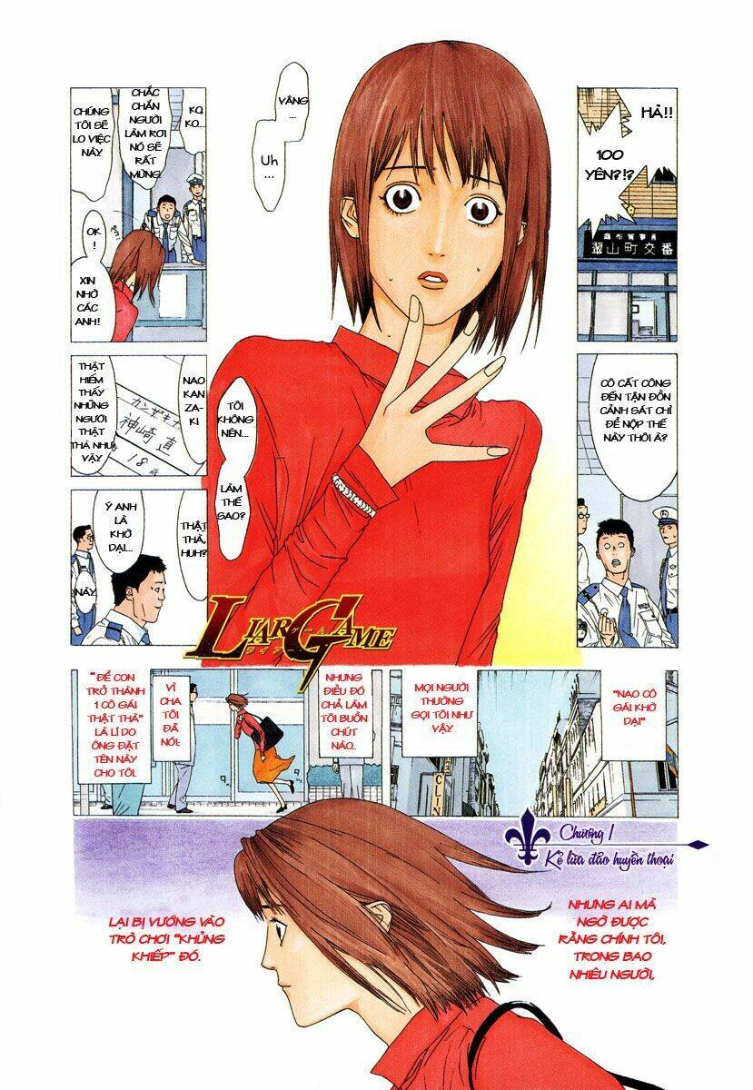 Liar Game Chapter 1 - Trang 2