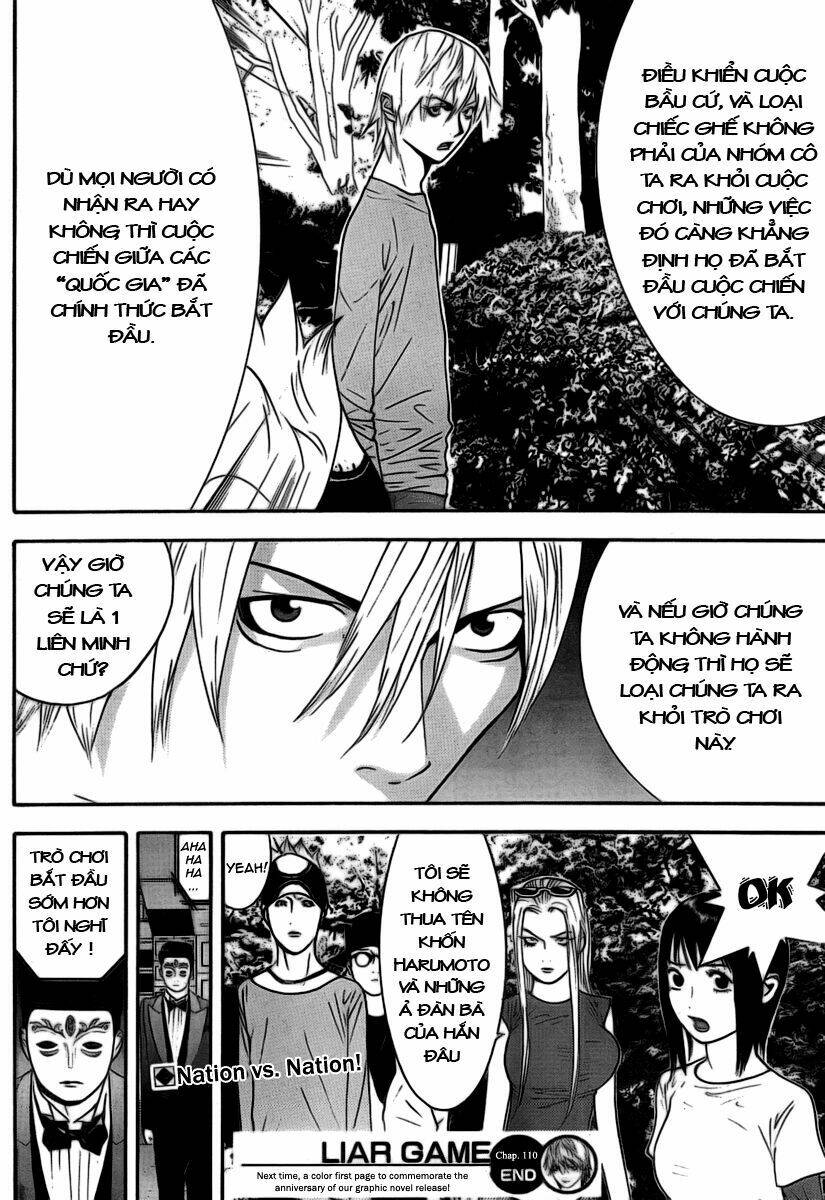 Liar Game Chapter 110 - Trang 2