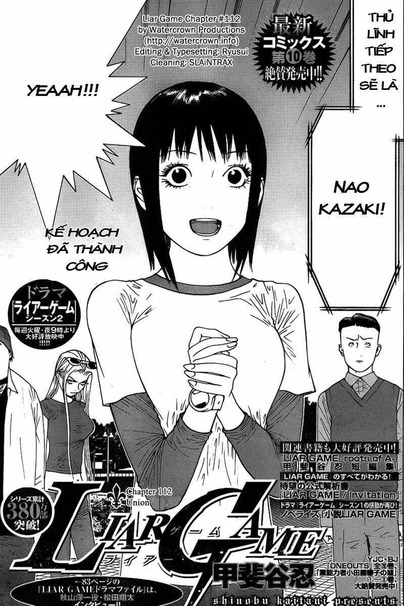 Liar Game Chapter 112 - Trang 2