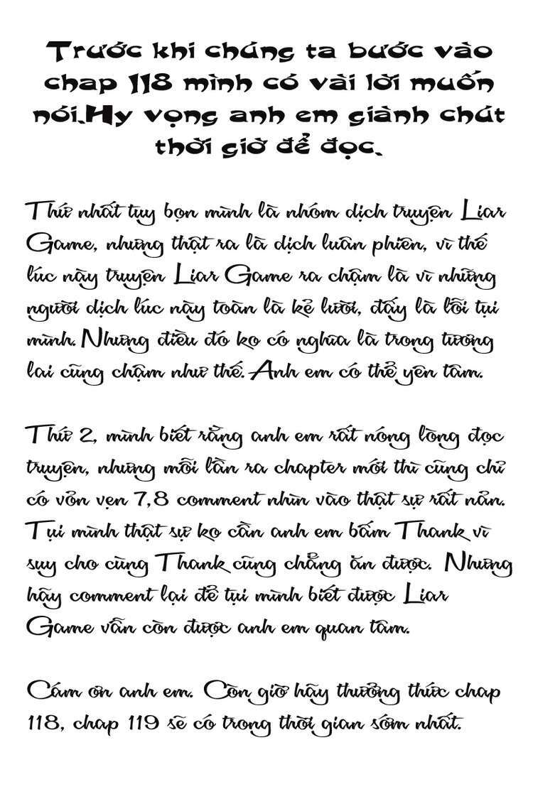 Liar Game Chapter 118 - Trang 2