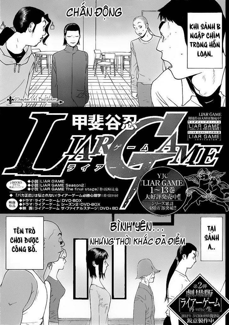 Liar Game Chapter 141 - Trang 2