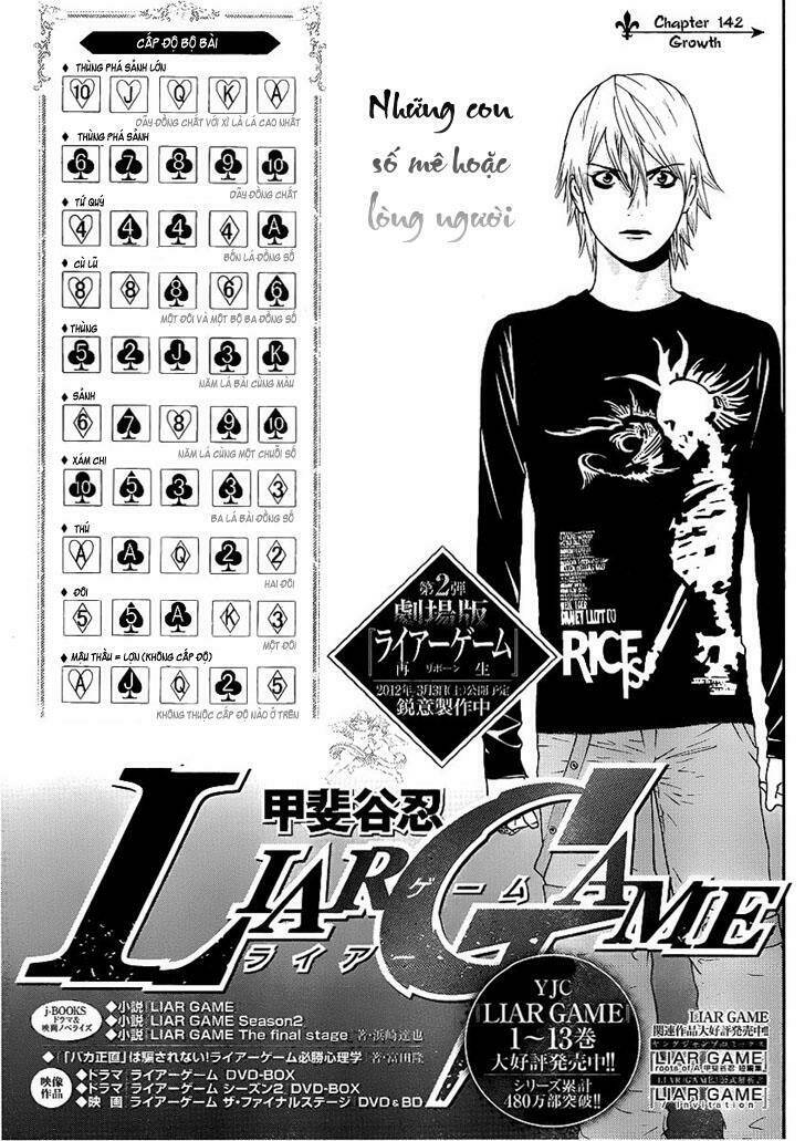 Liar Game Chapter 142 - Trang 2