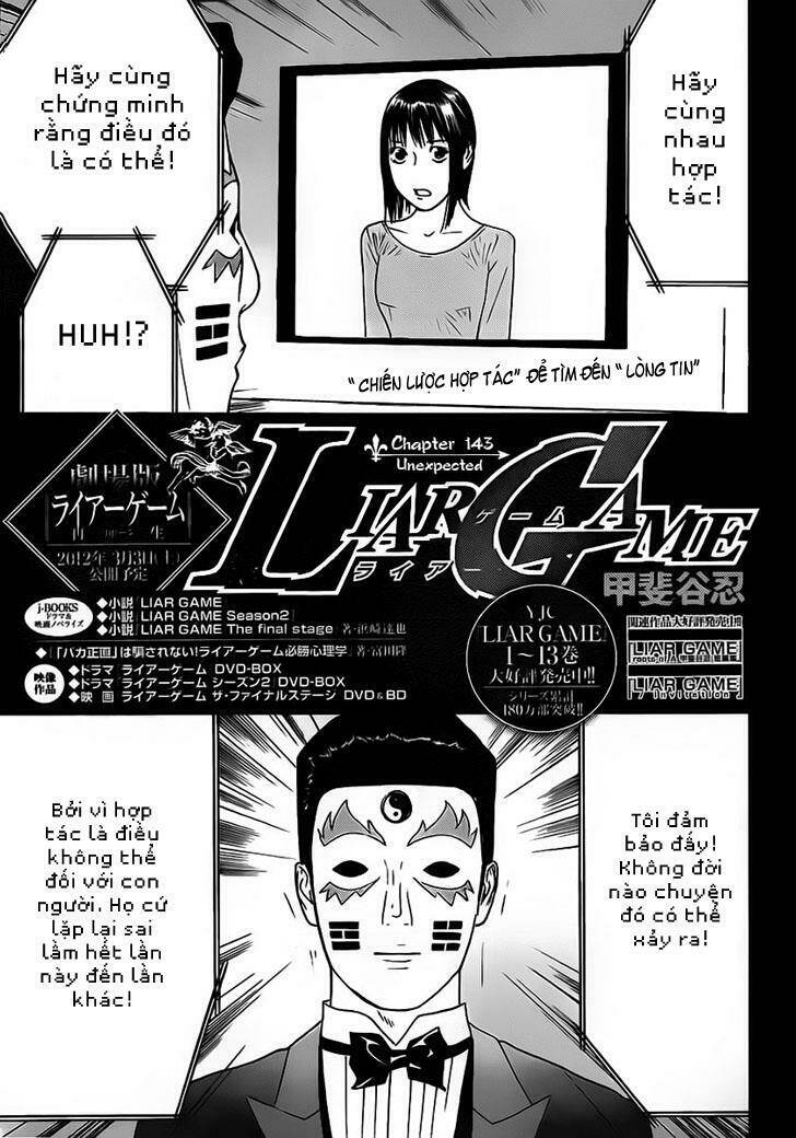 Liar Game Chapter 143 - Trang 2