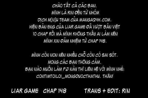 Liar Game Chapter 148 - Trang 2