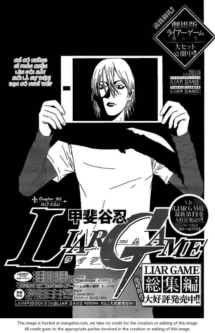 Liar Game Chapter 152 - Trang 2
