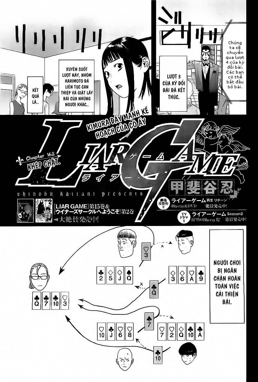 Liar Game Chapter 162 - Trang 2
